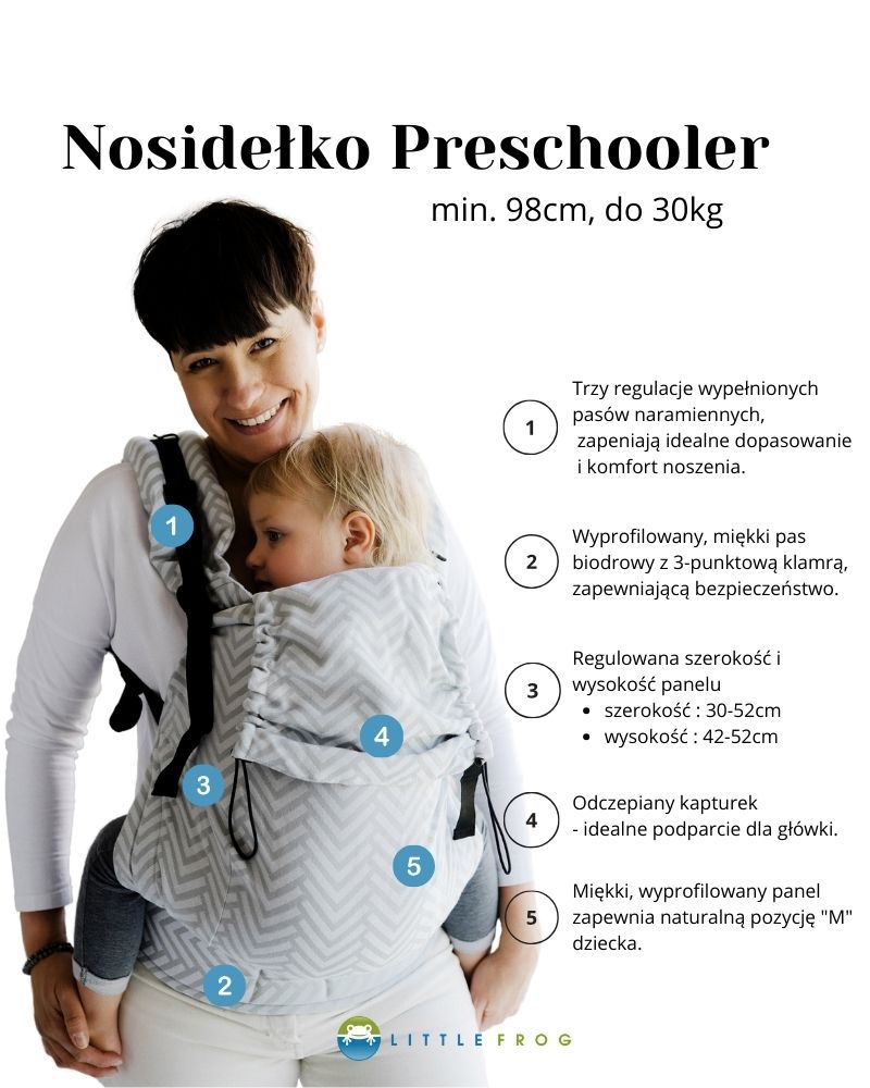 Nosidełko dla starszaka Preschooler