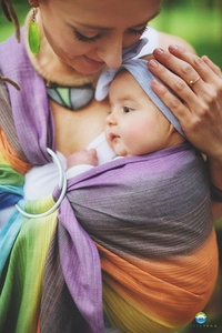 Ring Sling Jazzy Aura - taille M (2m )/2e choix