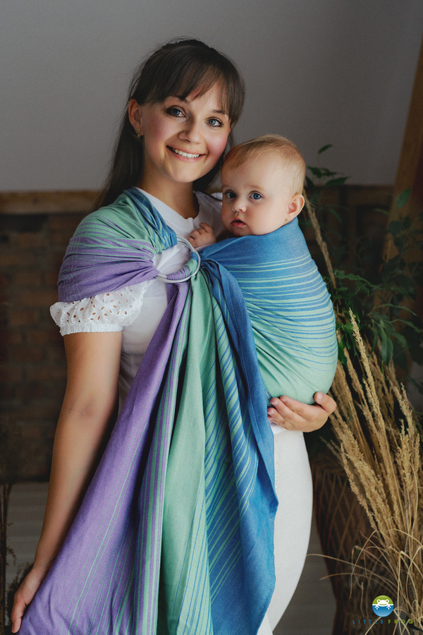 Ring sling Bamboo Sodalite - size M (2m)