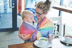 Ring Sling Sandy Ammolite - taille M (2m)/