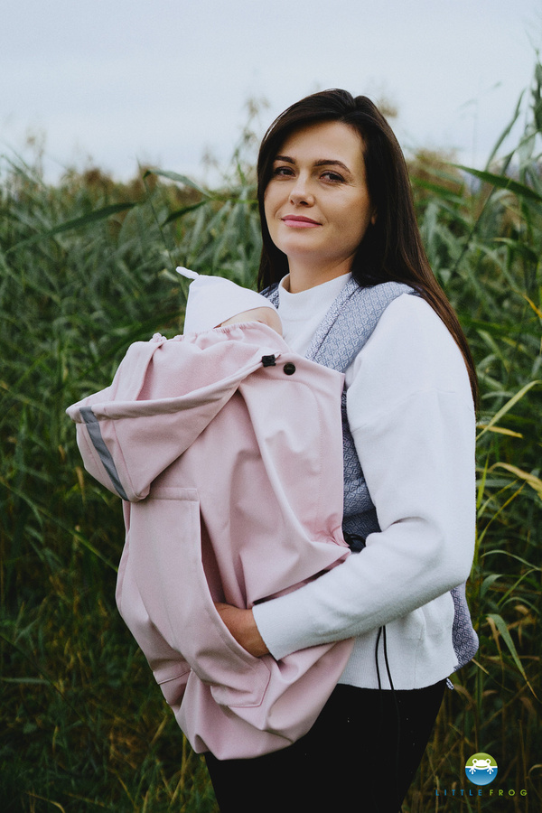 Babywearing Cover (softshell) - Pink 