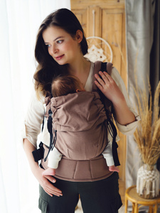 Baby Carrier Prime Linen Mocha